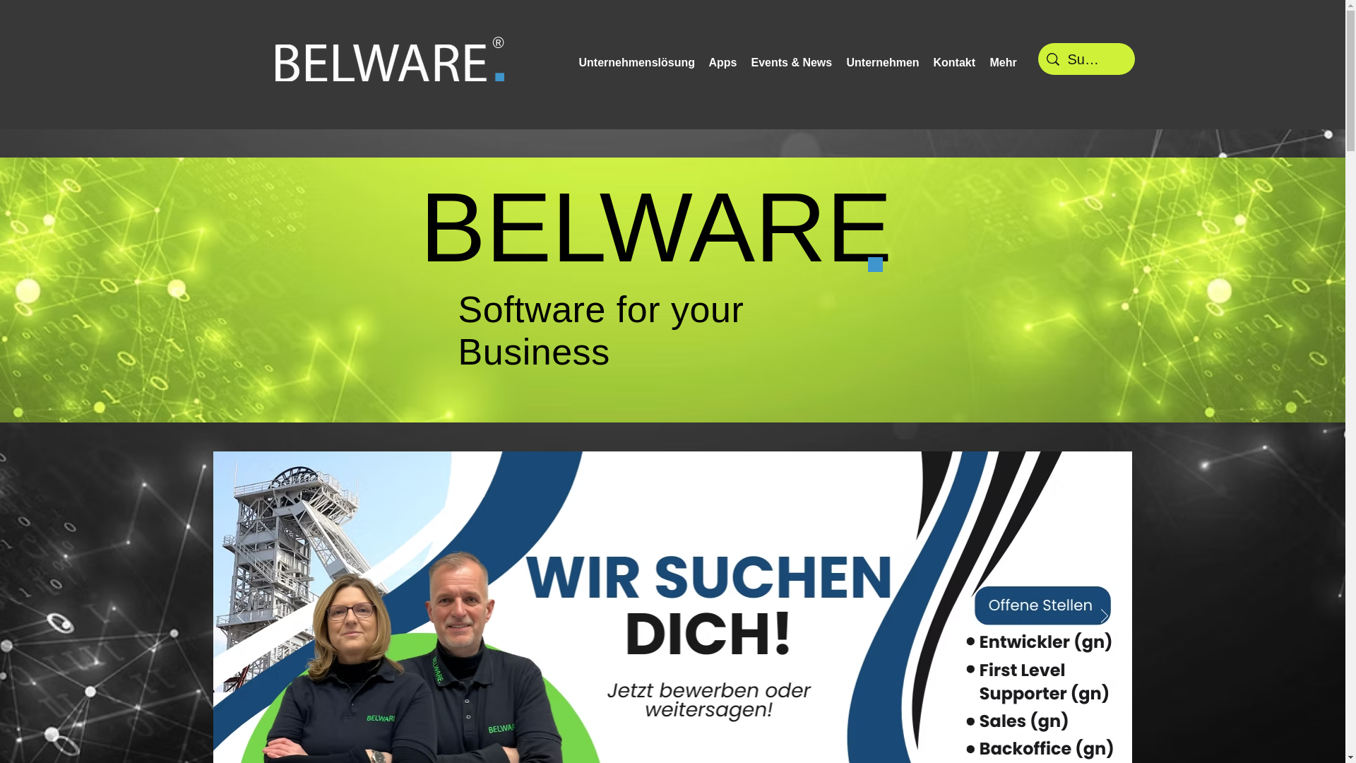website screenshot of http://belware.de/?subject=Direkter%20Weg%20in%20die%20Cloud