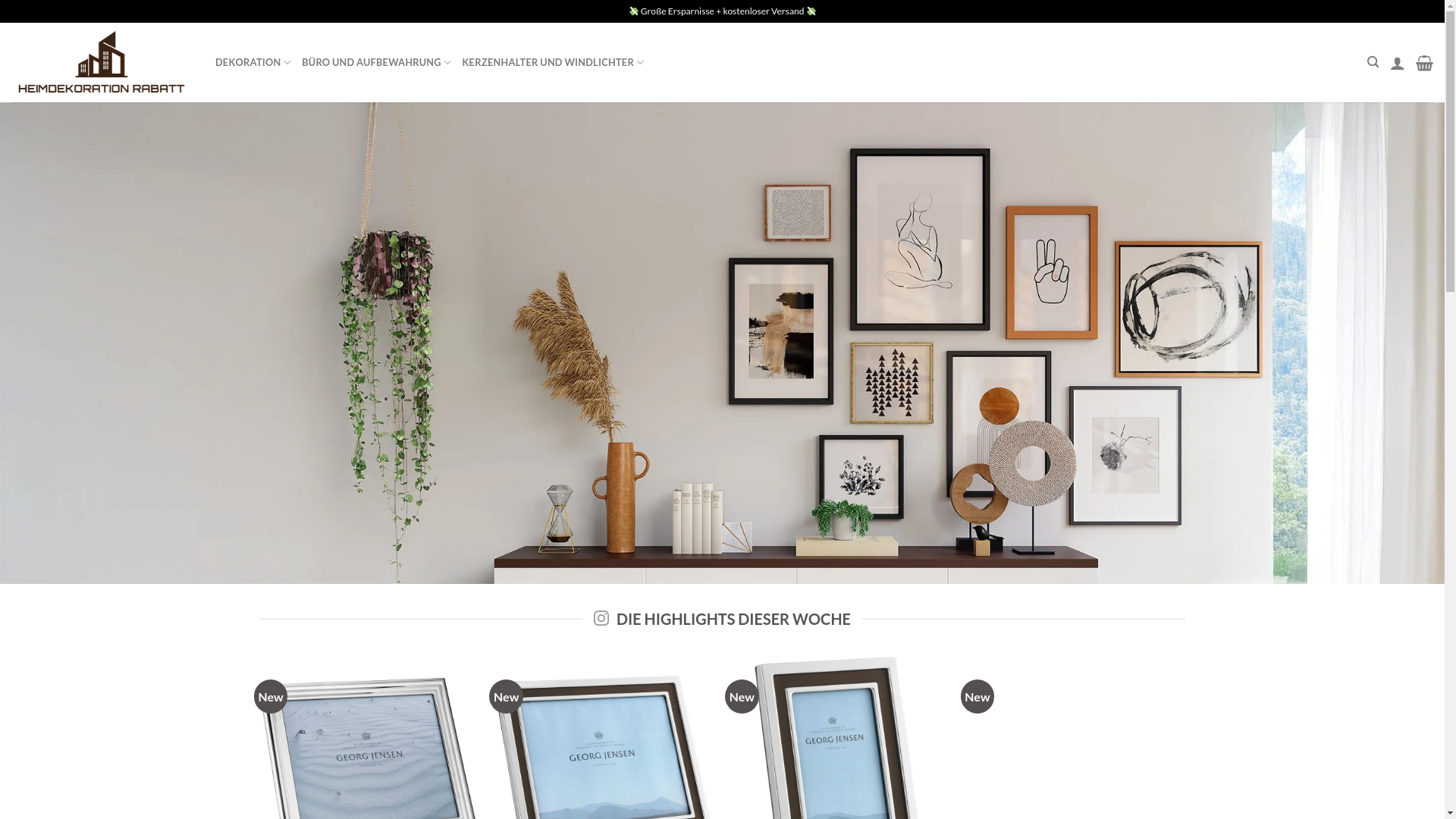 website screenshot of https://homedekorrabatt.com/