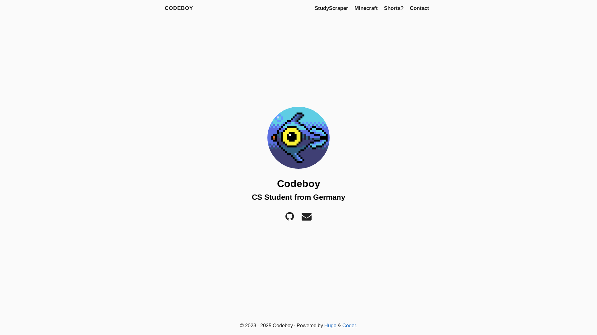 website screenshot of https://the-codeboy-com.pages.dev/