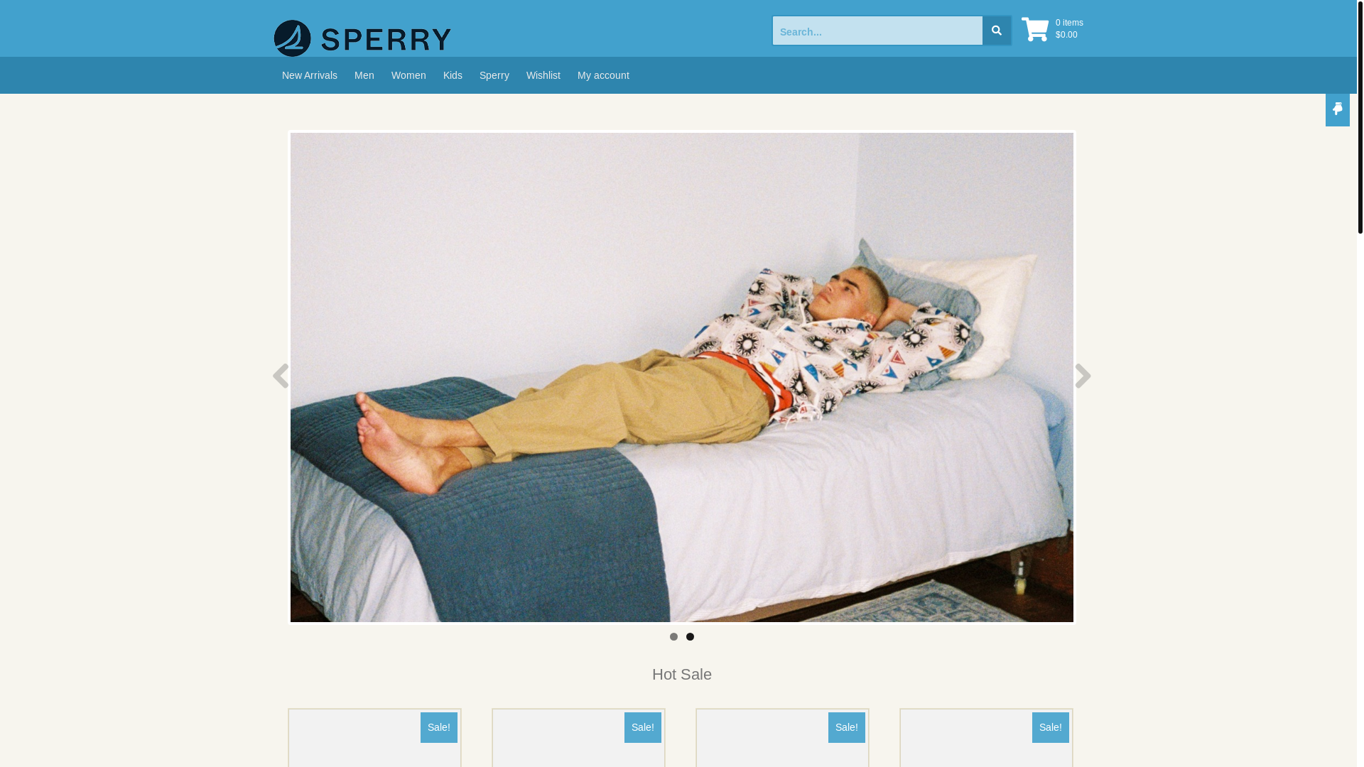 website screenshot of https://millerandrew.shop/