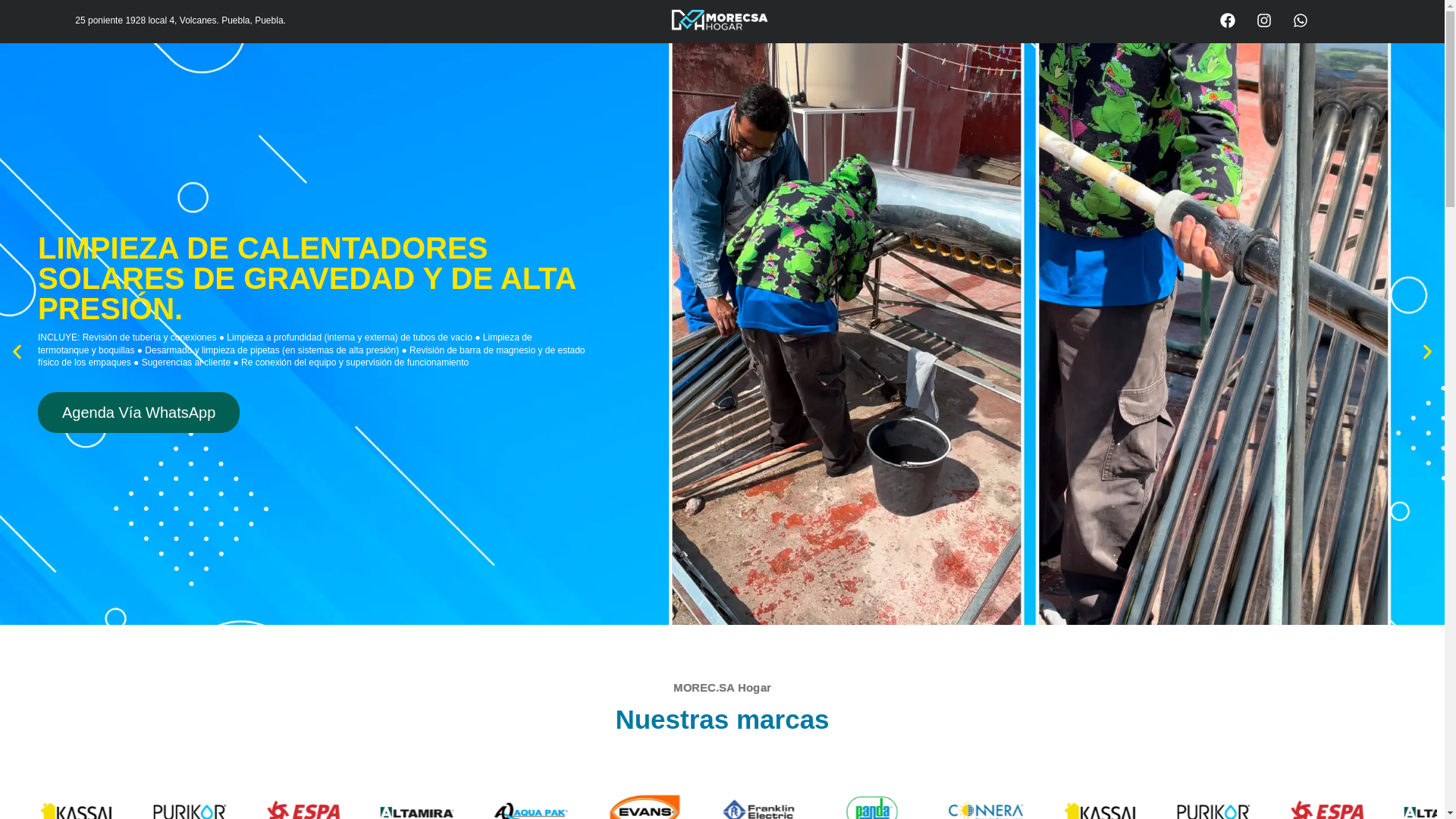 website screenshot of https://morecsahogar.click/