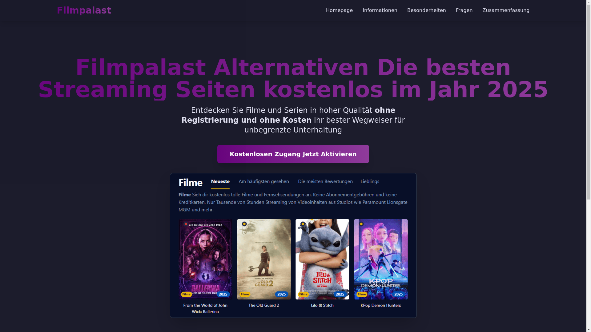 website screenshot of https://filmpalast-gity.pages.dev/