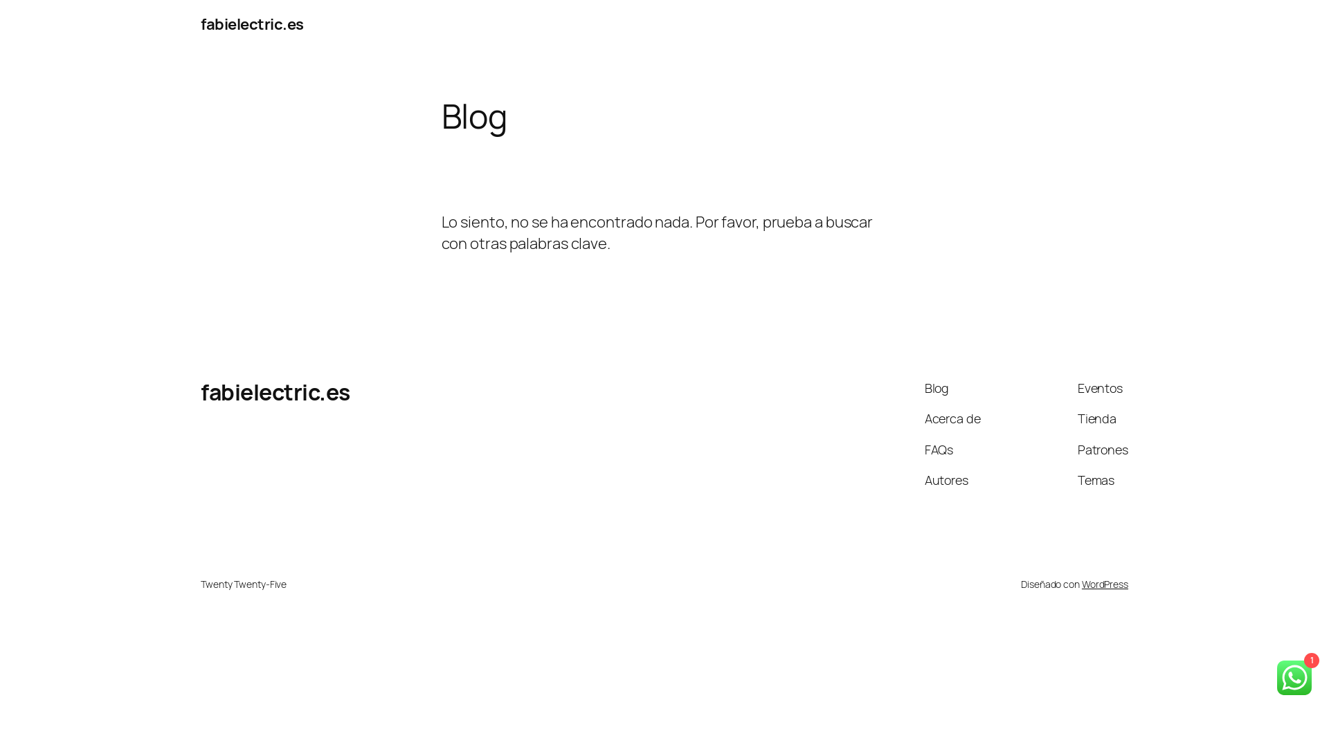 website screenshot of https://fabielectric.es/