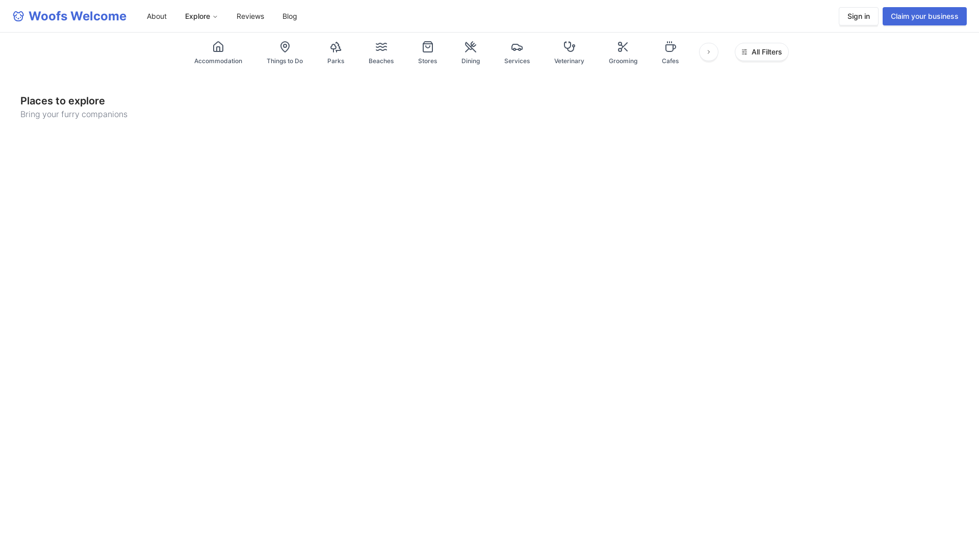 website screenshot of https://woofs-welcome.pages.dev/
