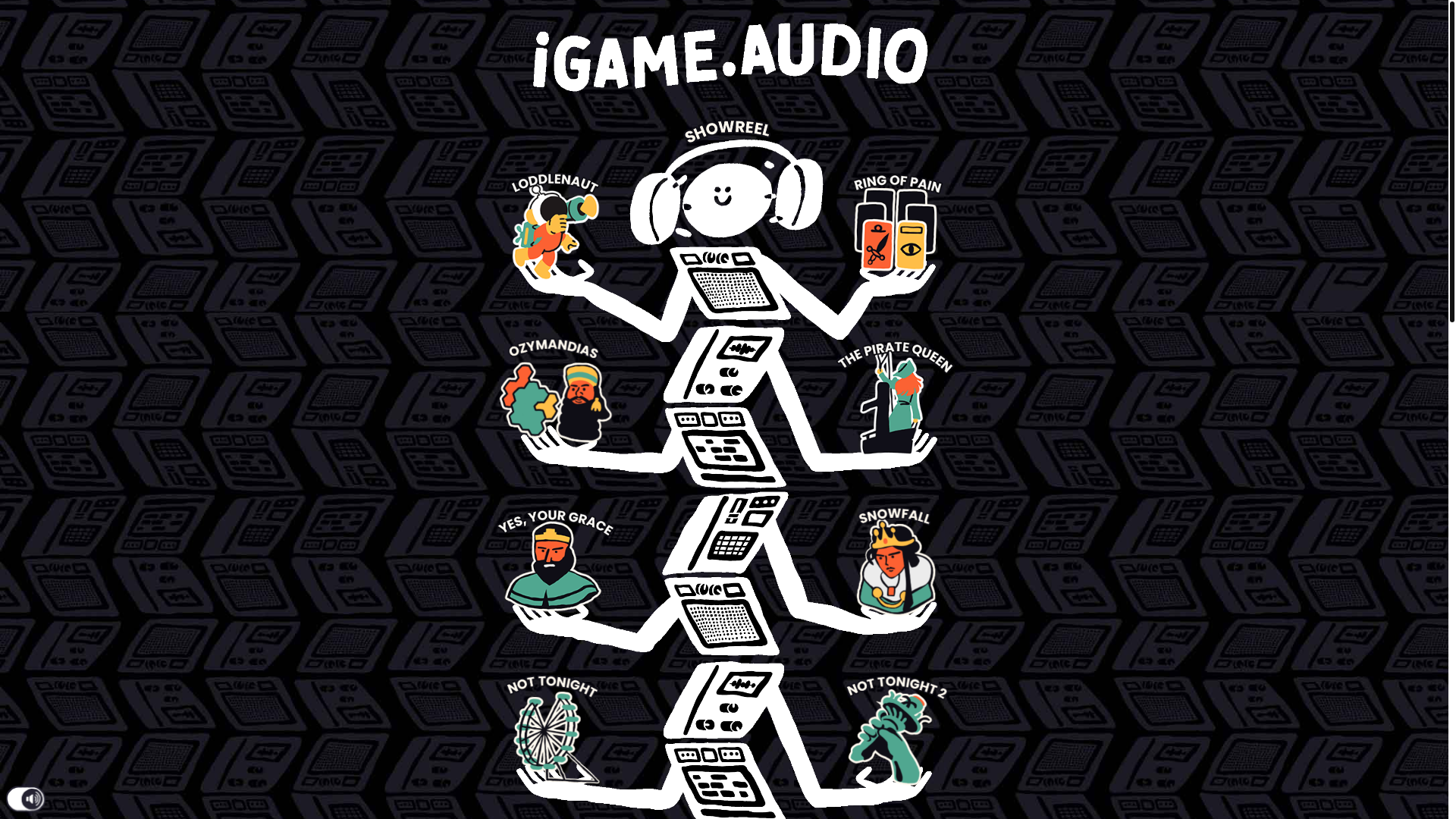 website screenshot of https://igame-audio-c7e.pages.dev/