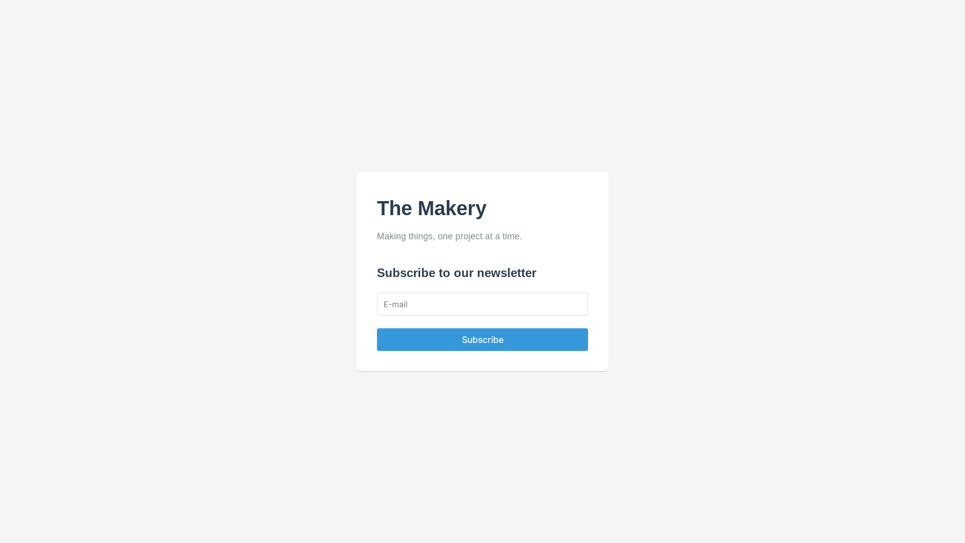 website screenshot of https://themakery-7mj.pages.dev/