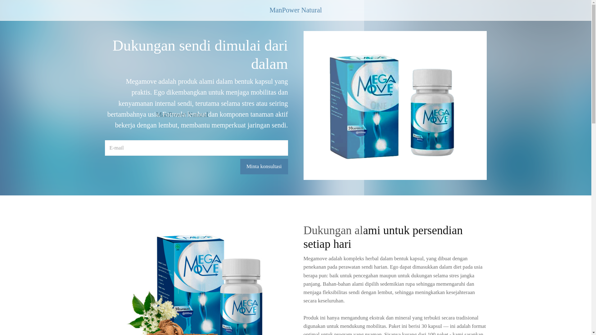 website screenshot of https://manpowernaturald.info/
