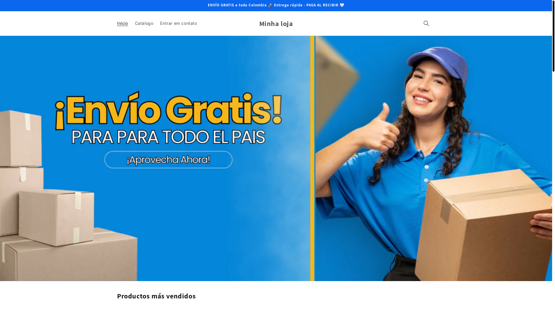 website screenshot of https://tiendaunoshop.com/