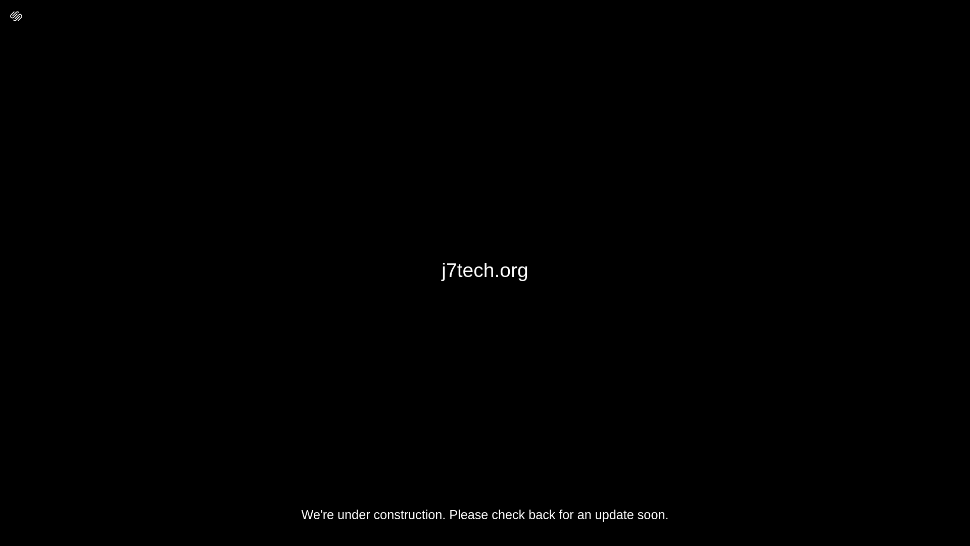 website screenshot of https://j7tech.org/