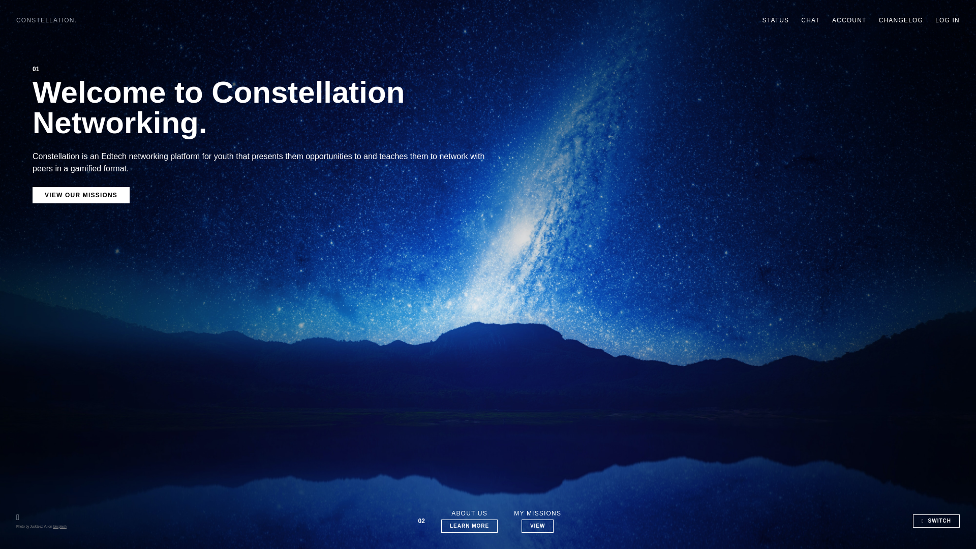 website screenshot of https://constellationnetworking-github-io.pages.dev/