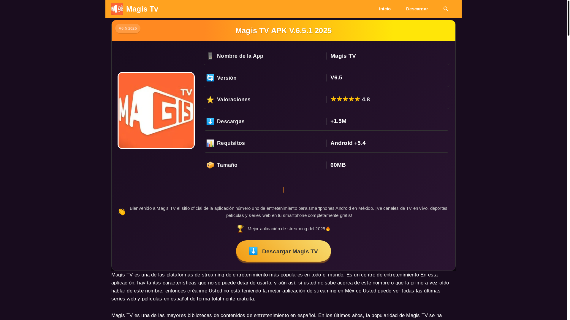 website screenshot of https://magistvv.com.mx/magis3/