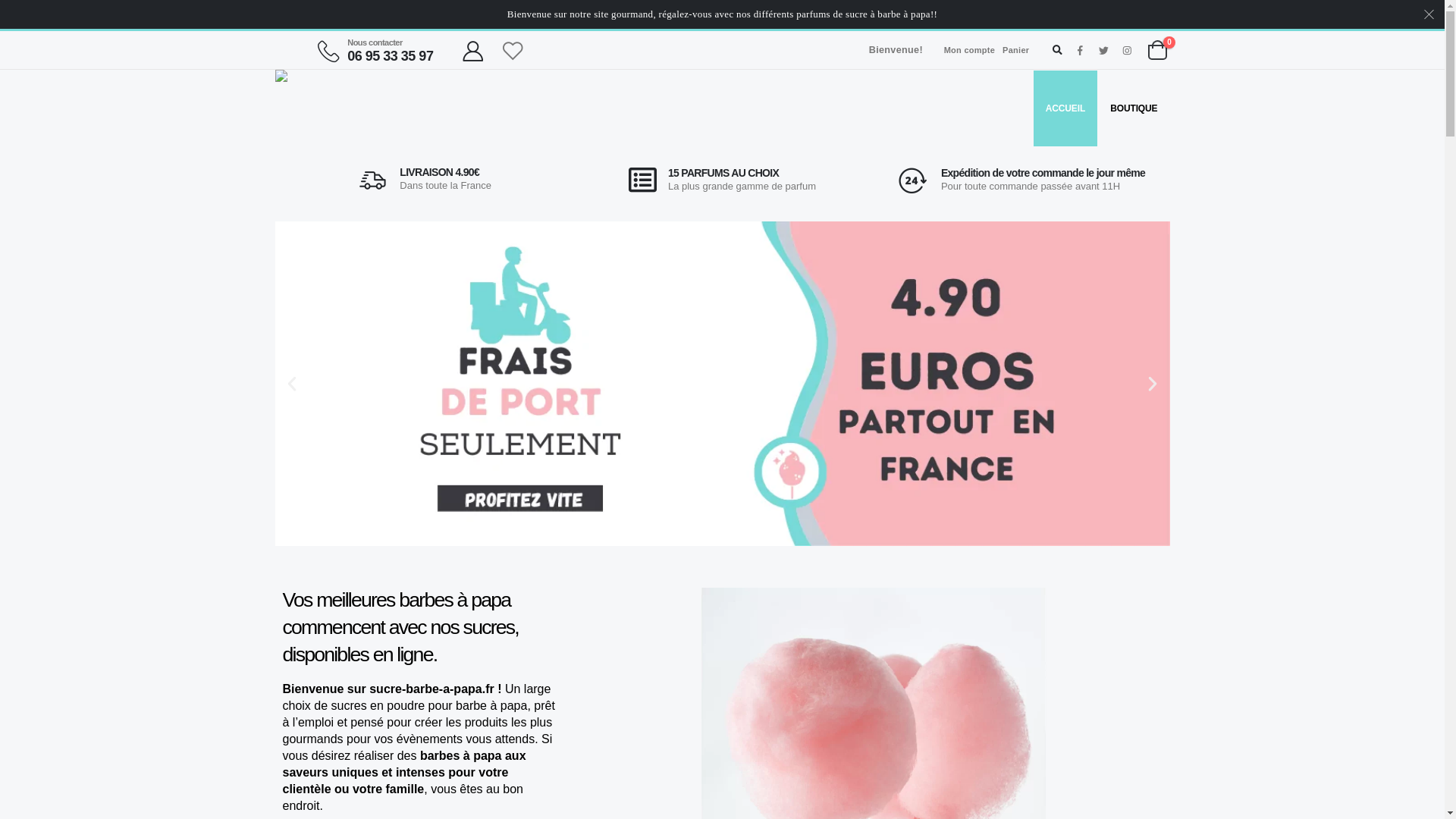 website screenshot of https://sucre-pour-barbe-a-papa.fr/