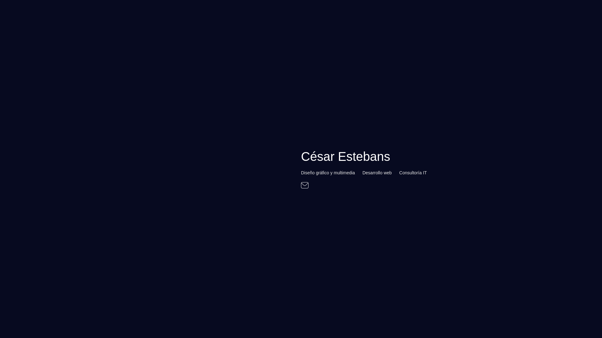website screenshot of https://cesarestebans.pages.dev/