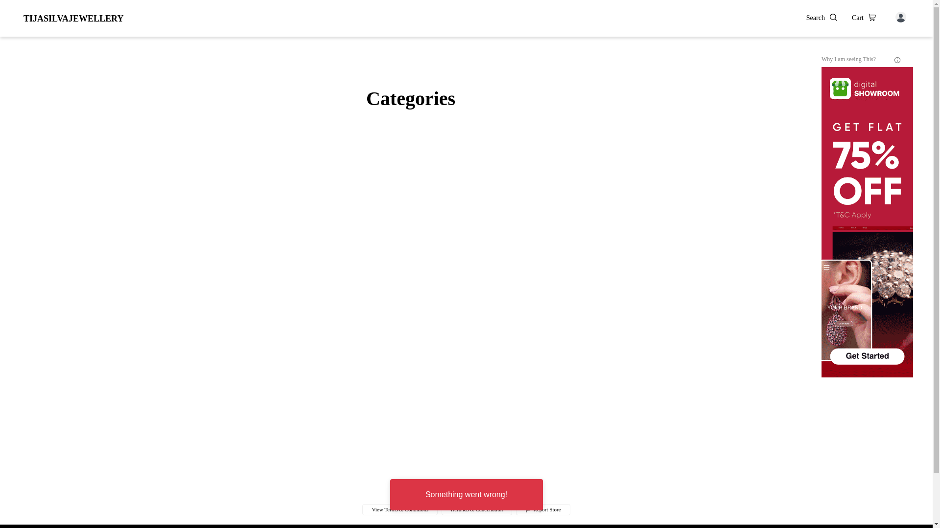 website screenshot of https://tijasilvajewellery.top/