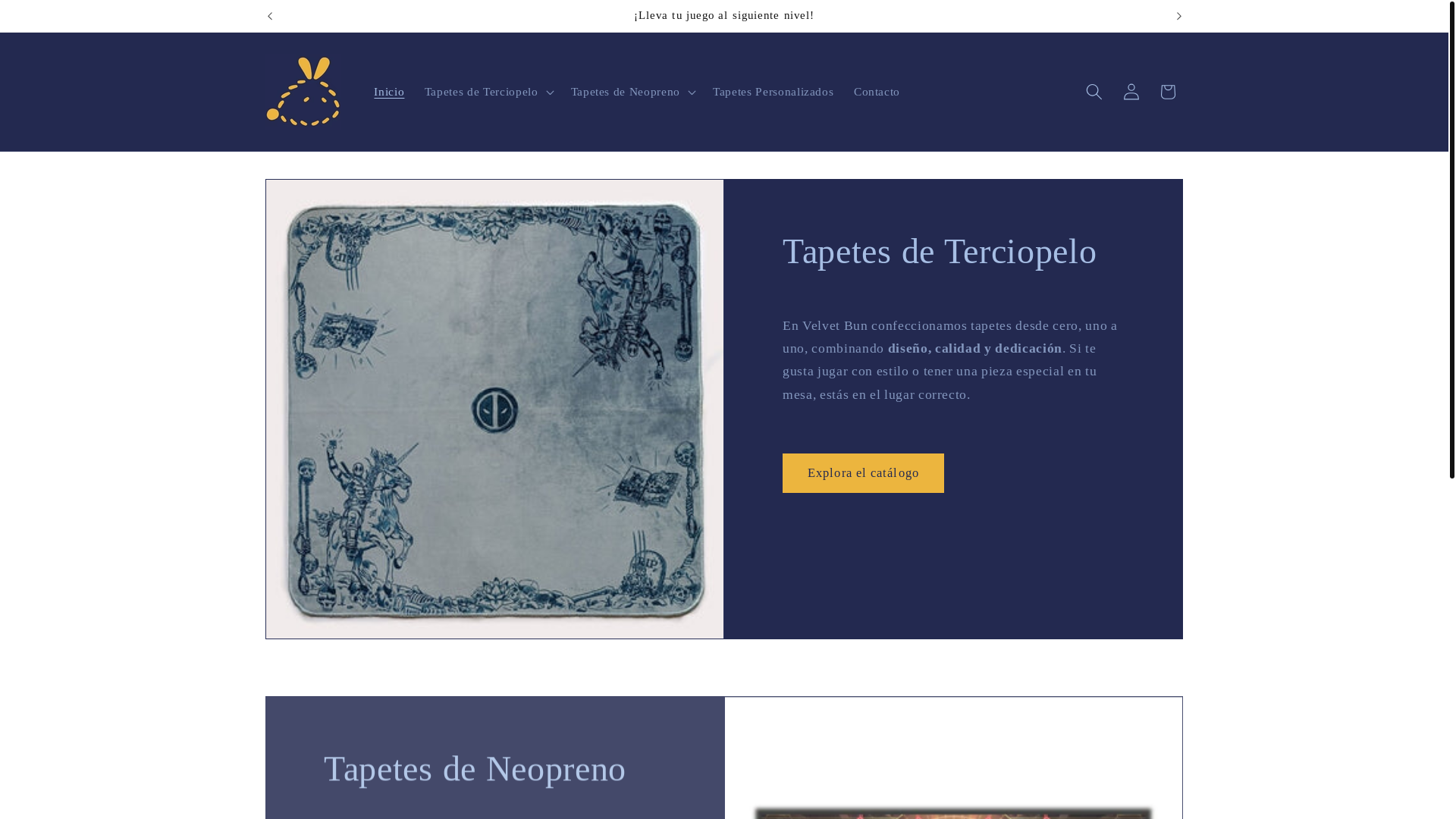 website screenshot of https://velvetbun.com/