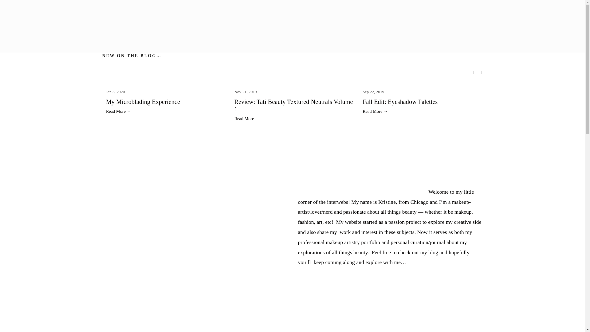 website screenshot of https://kristineelse.net/
