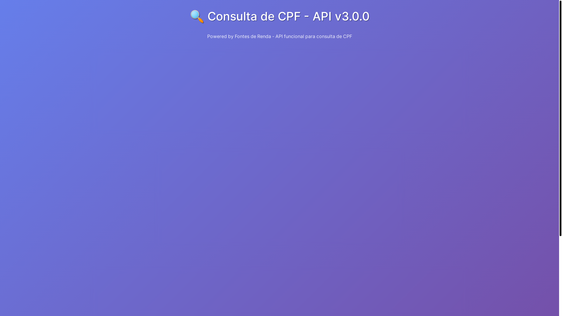 website screenshot of https://teste-api-cpf.pages.dev/