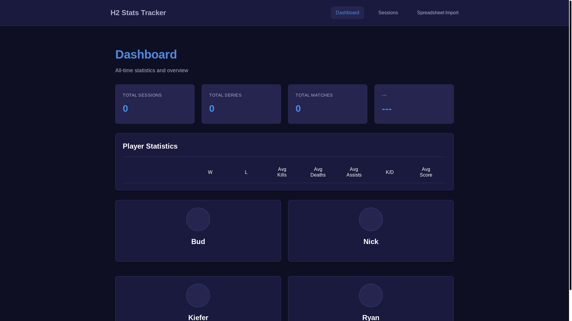 website screenshot of https://h2-stats-tracker.pages.dev/