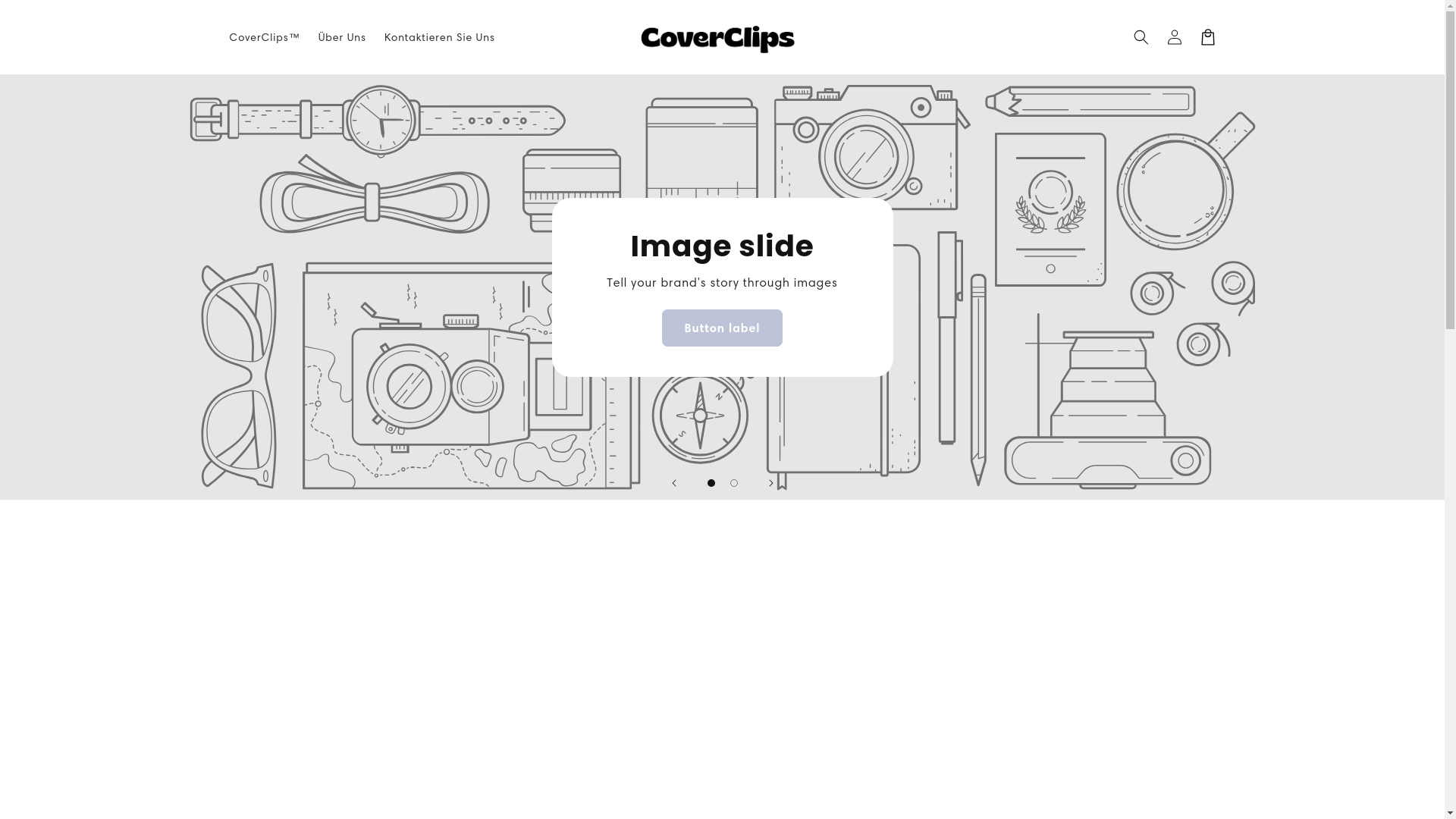 website screenshot of https://coverclips.de/