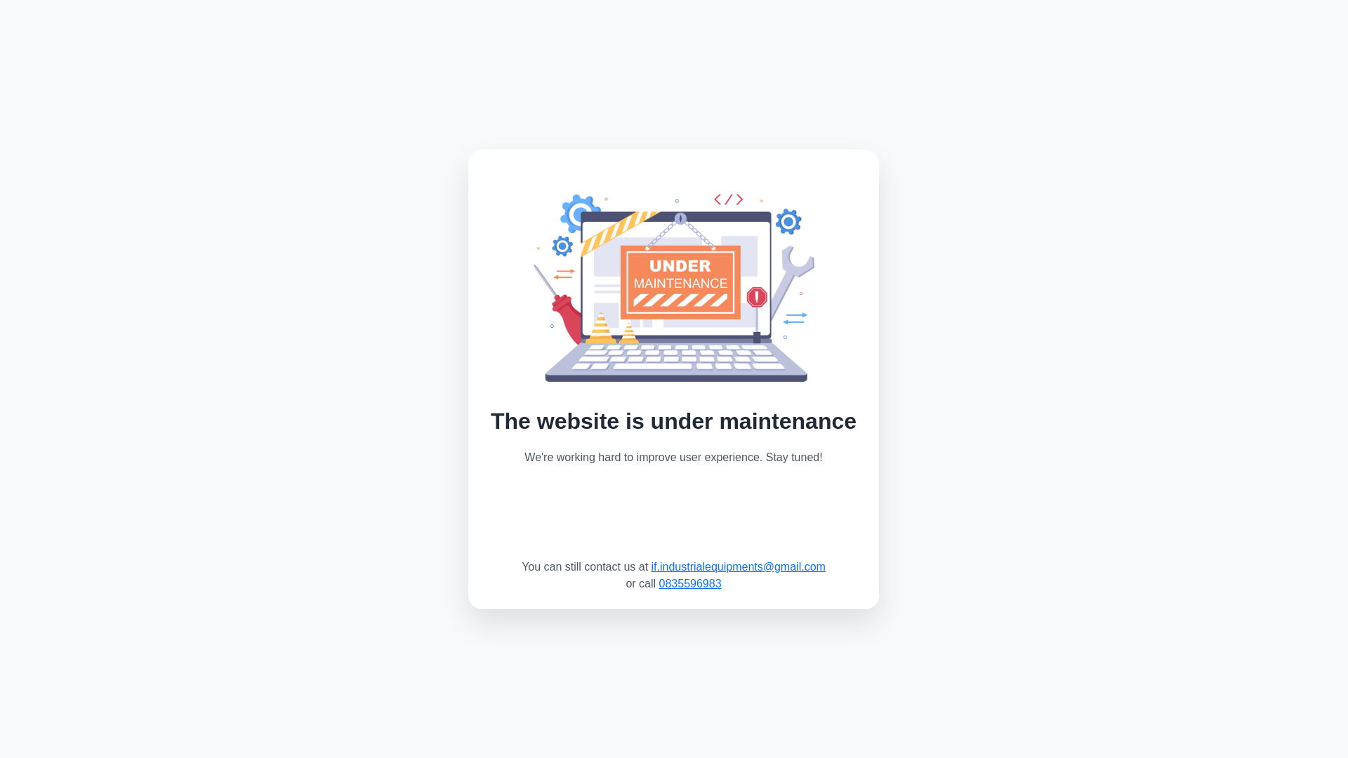website screenshot of https://gminternational.vn/