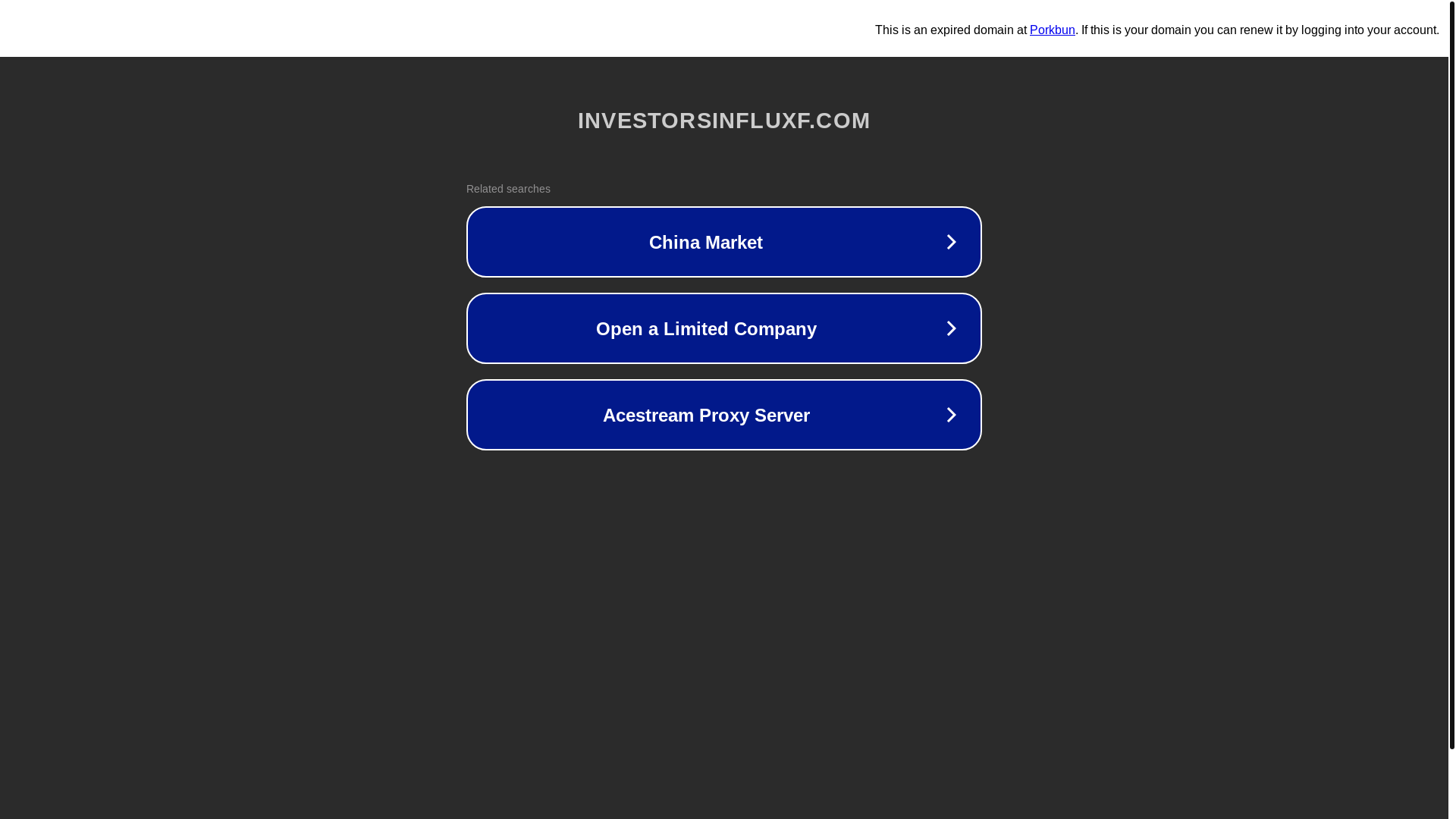 website screenshot of https://investorsinfluxf.com/