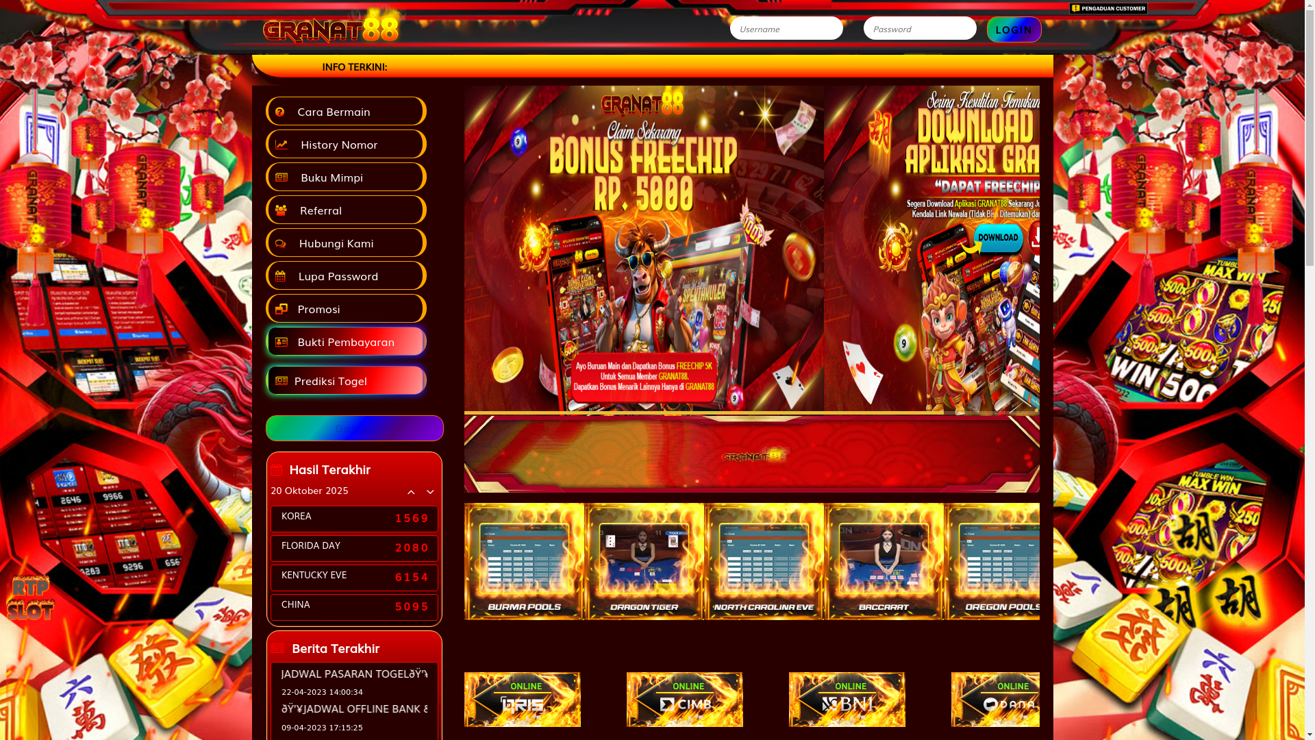 website screenshot of https://granat88bos.site/