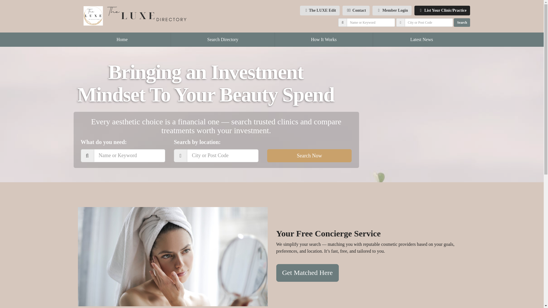 website screenshot of https://cosmeticdentistsguide.com.au/