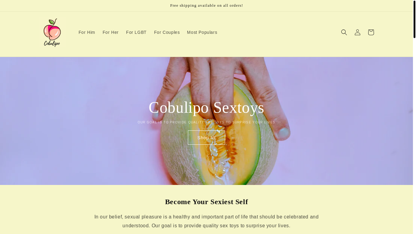 website screenshot of https://cobulipo.com/