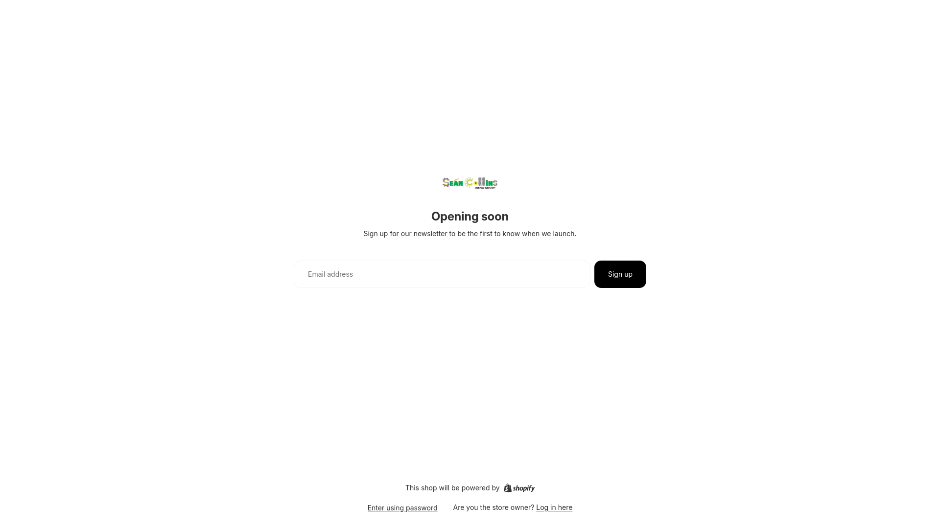 website screenshot of https://seancollinsagri.com/