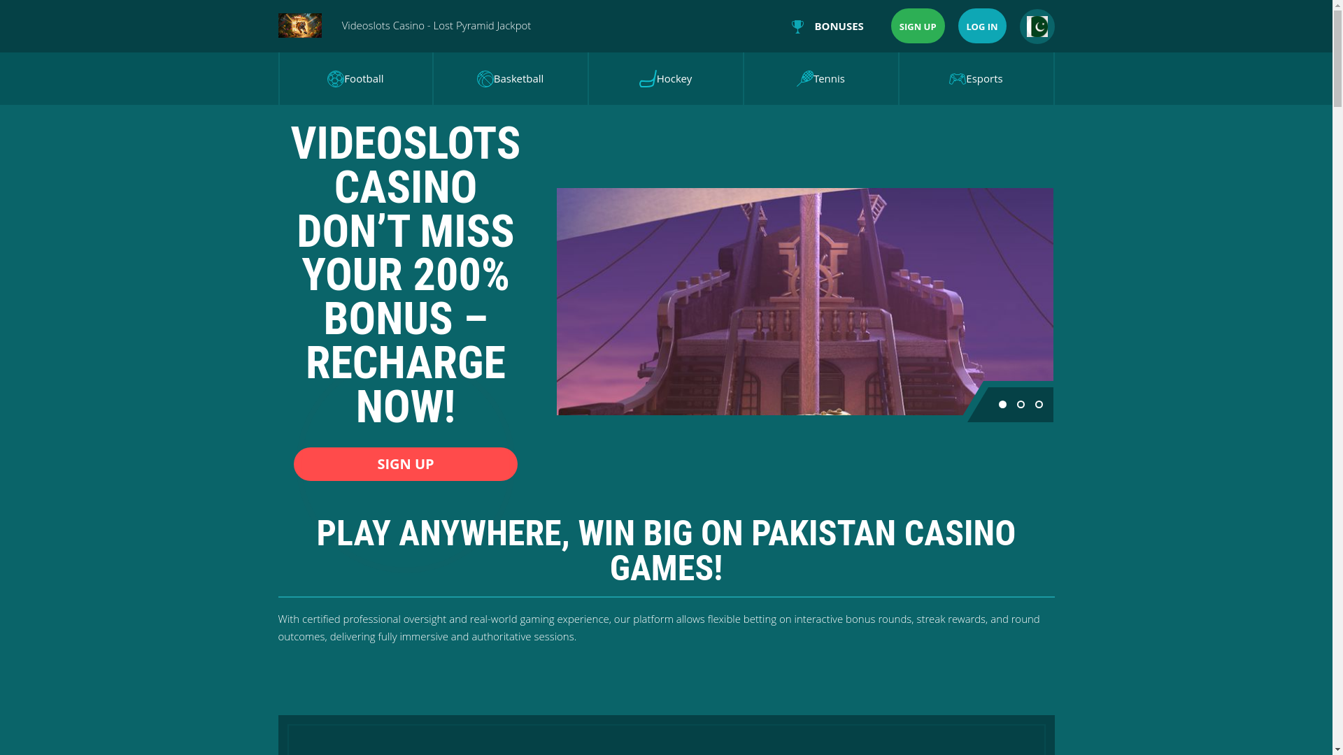 website screenshot of https://videoslotscasinov.com/