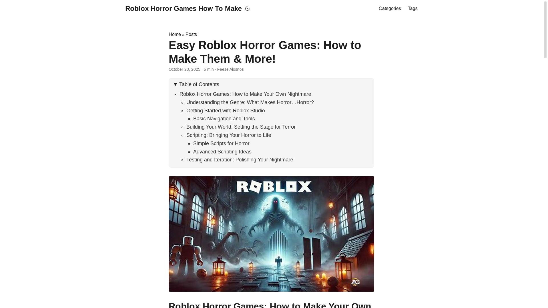 website screenshot of https://roblox-horror-games-how-to-make.pages.dev/