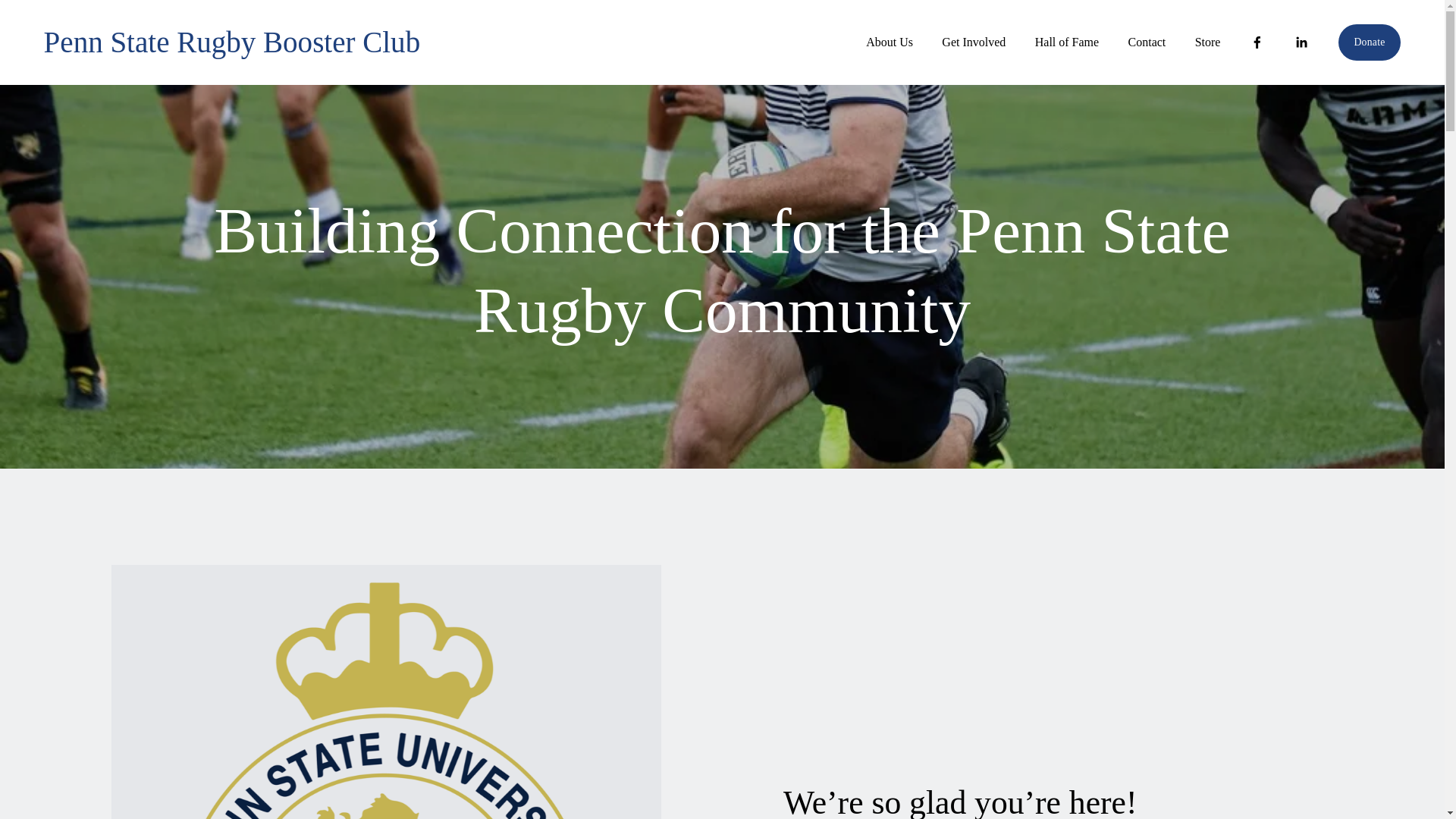 website screenshot of https://pennstaterugbyassociation.org/