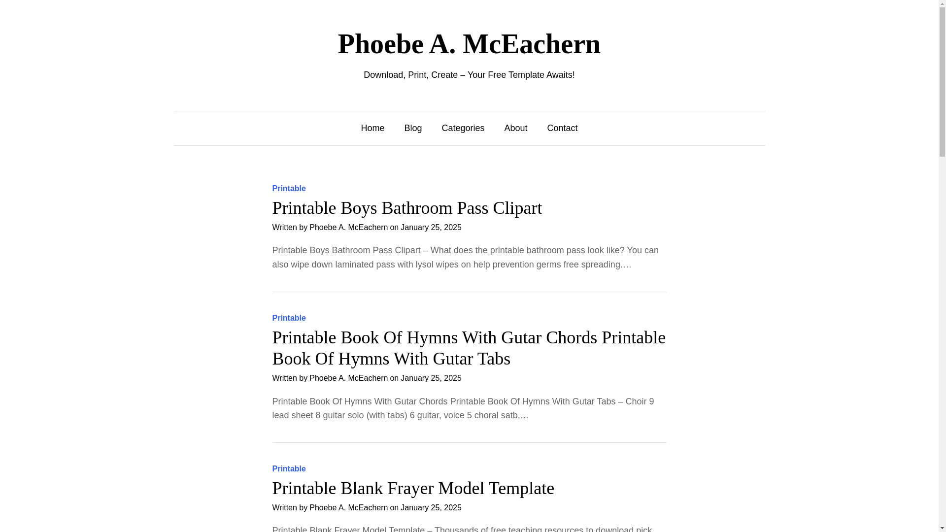 website screenshot of https://phoebeamceachern.pages.dev/