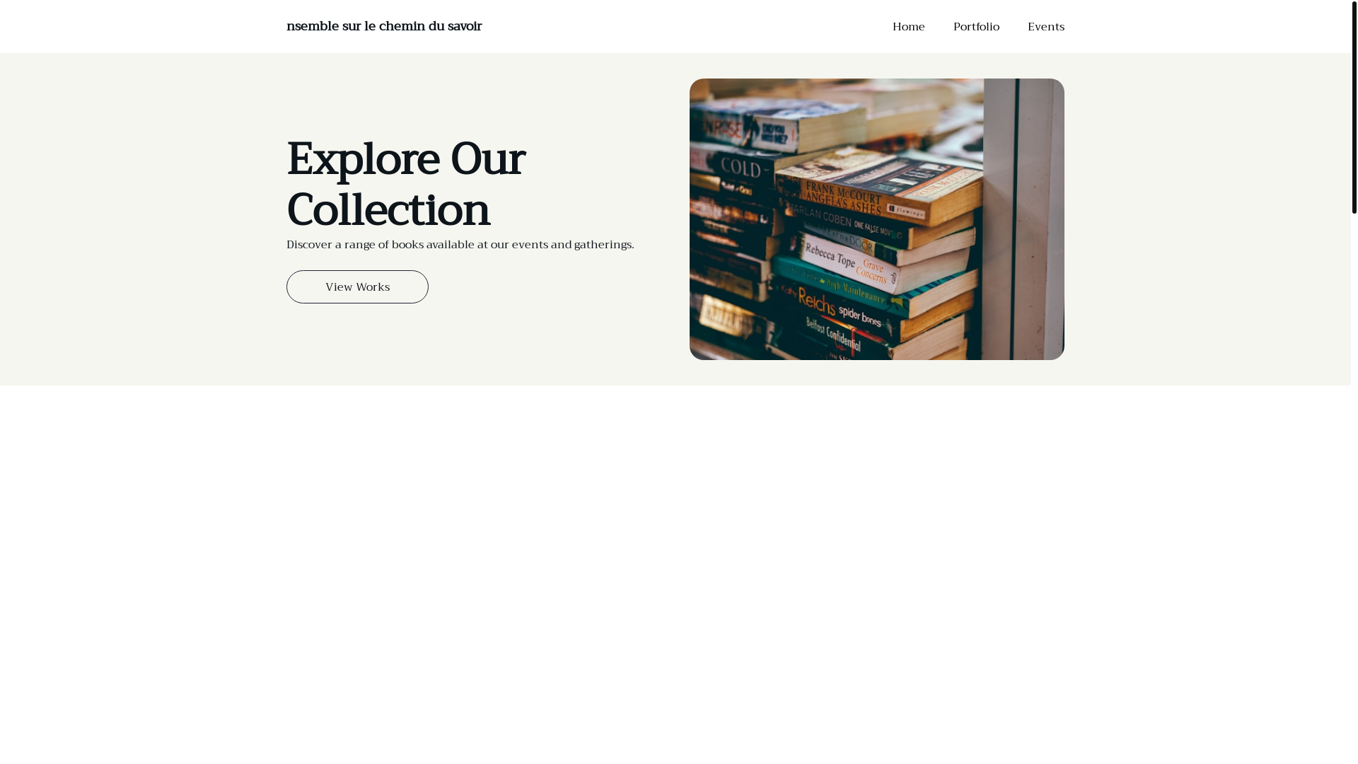 website screenshot of https://lechemindusavoir.net/