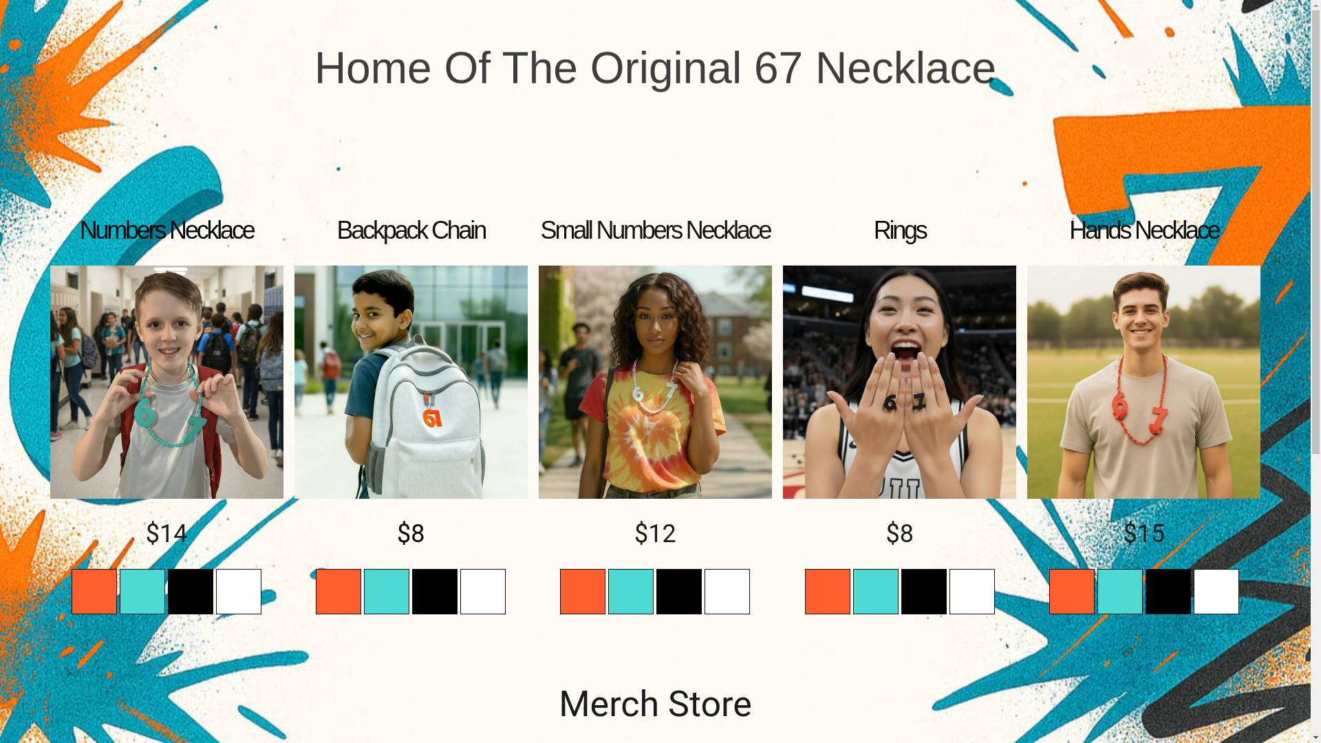 website screenshot of https://67.cool/