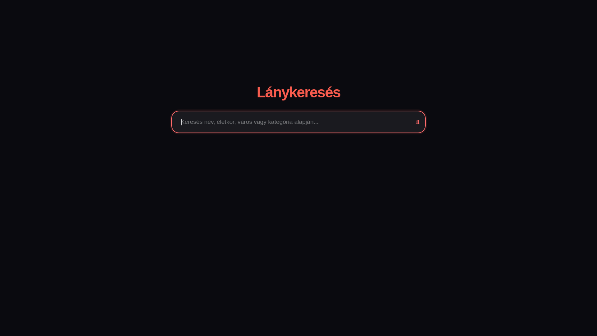 website screenshot of https://lanykereses.hu/