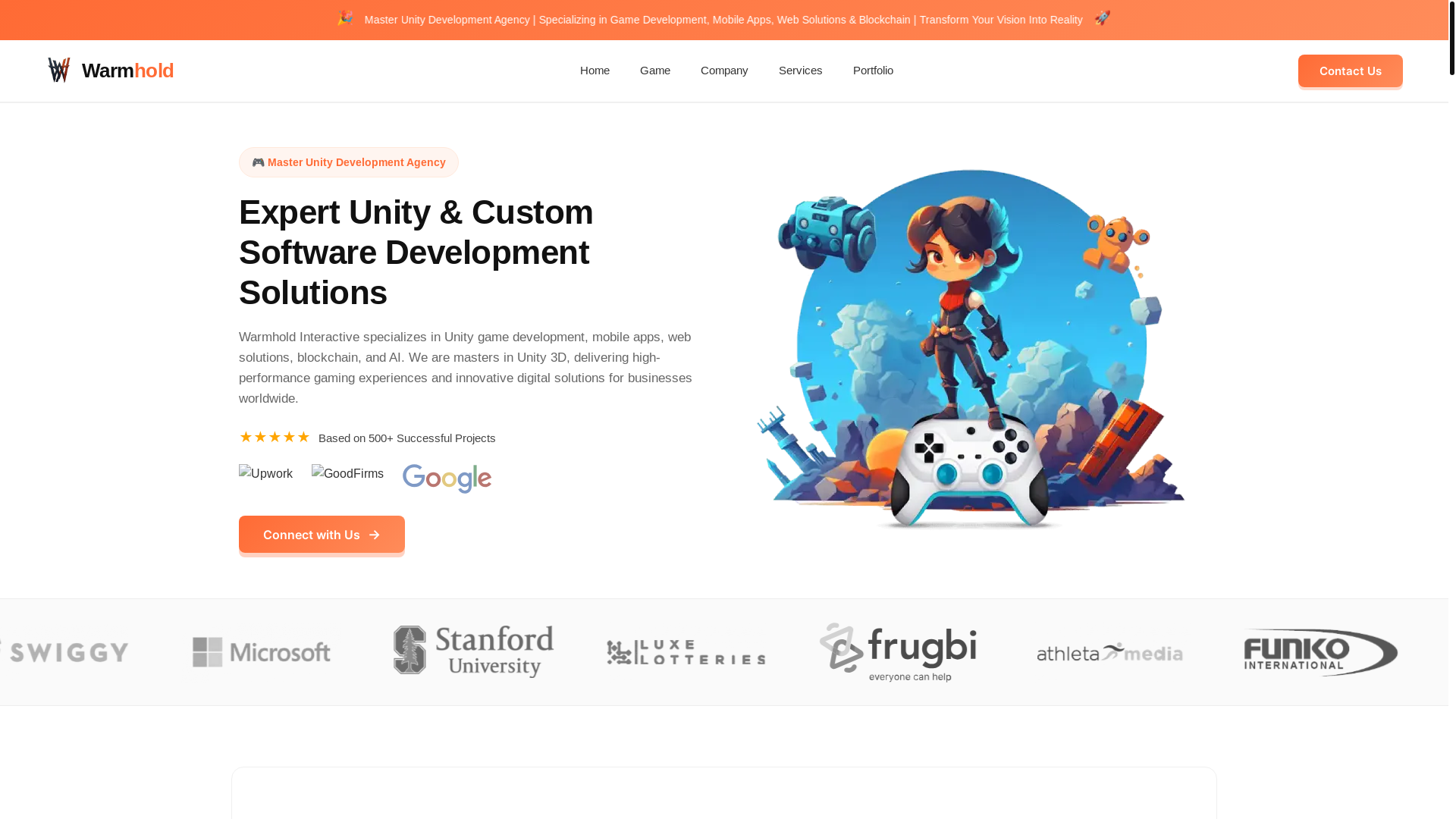 website screenshot of https://warmhold.pages.dev/