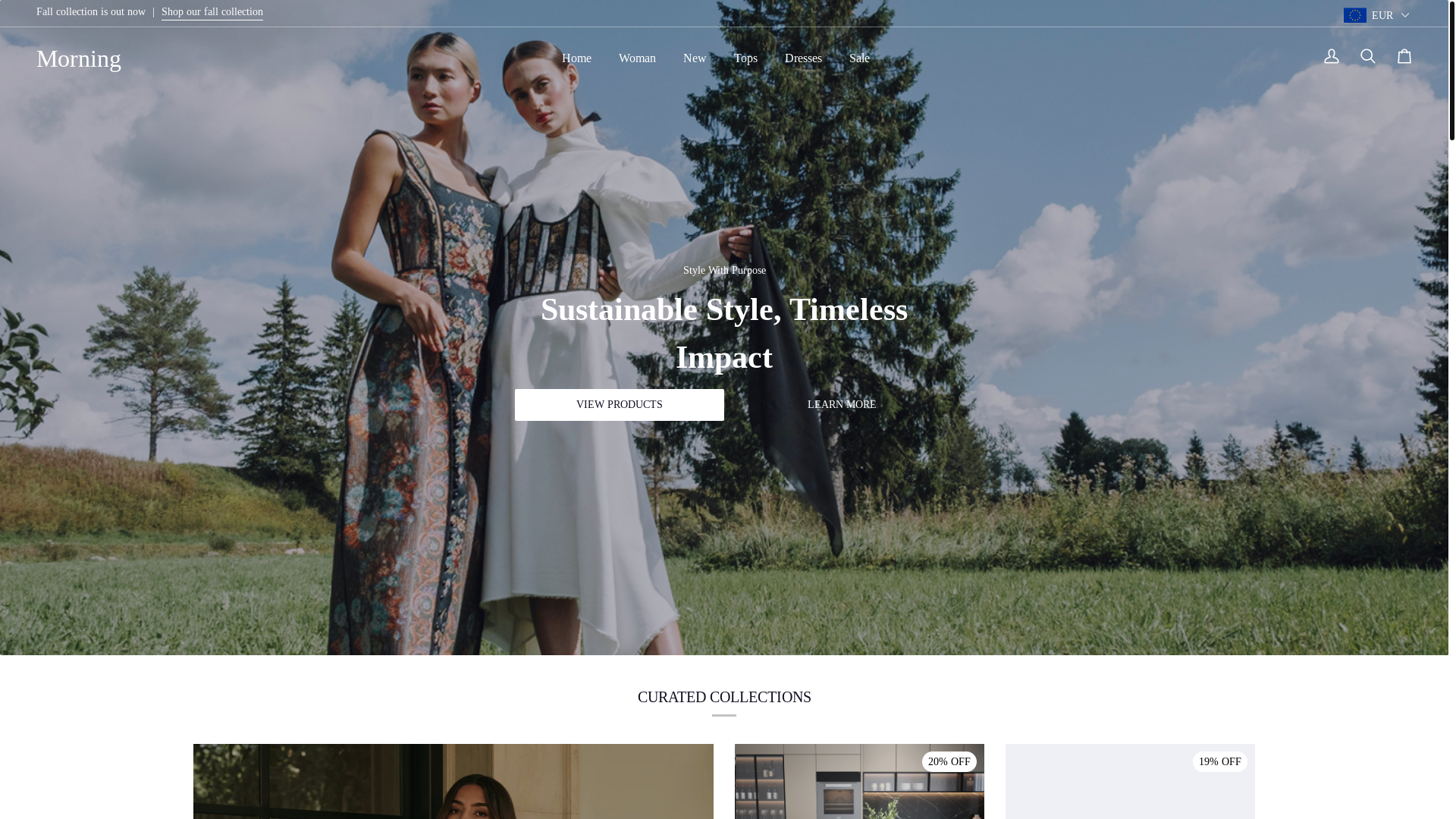 website screenshot of https://morfars-hot.shop/