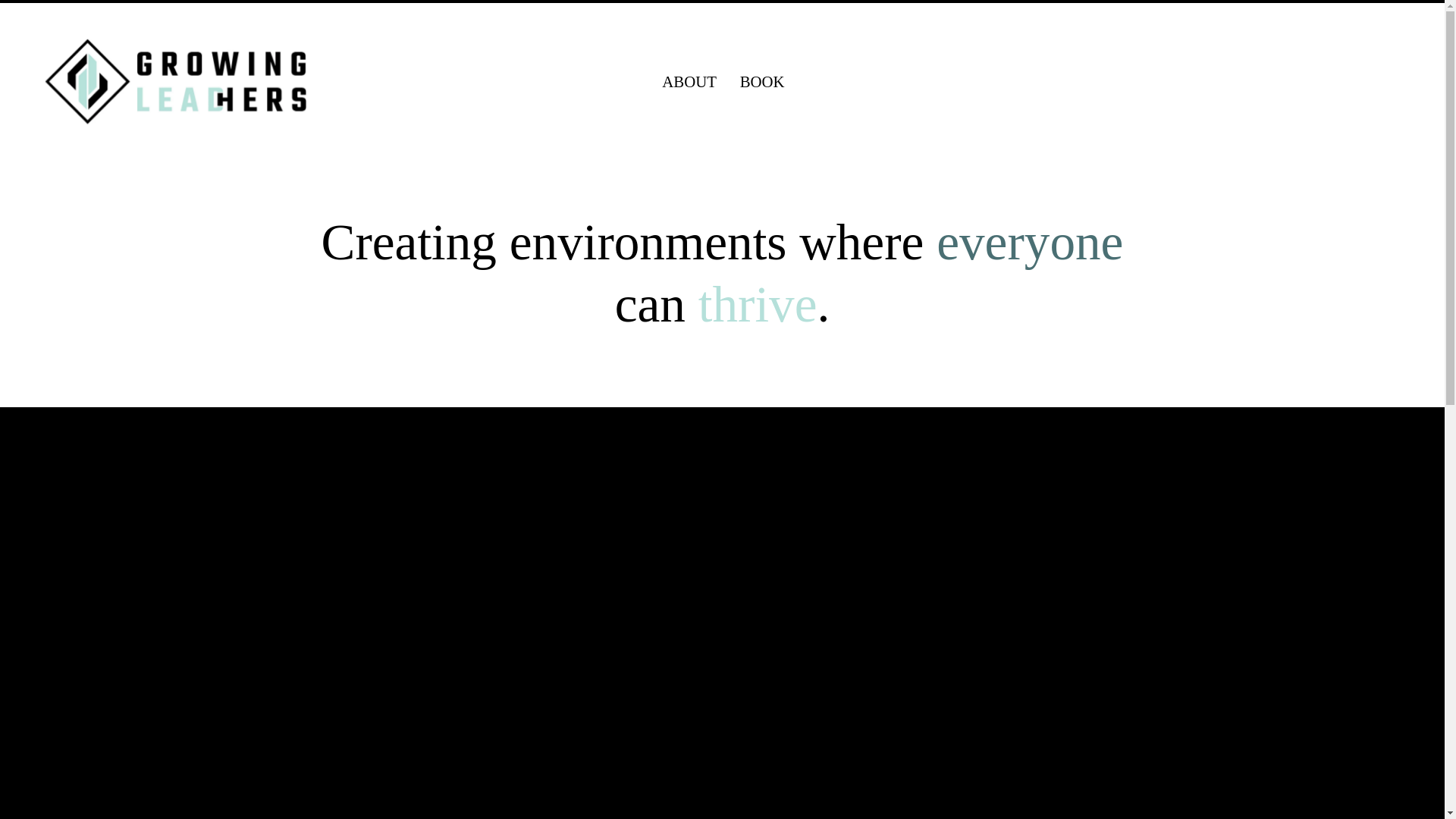 website screenshot of https://growingleadhers.com