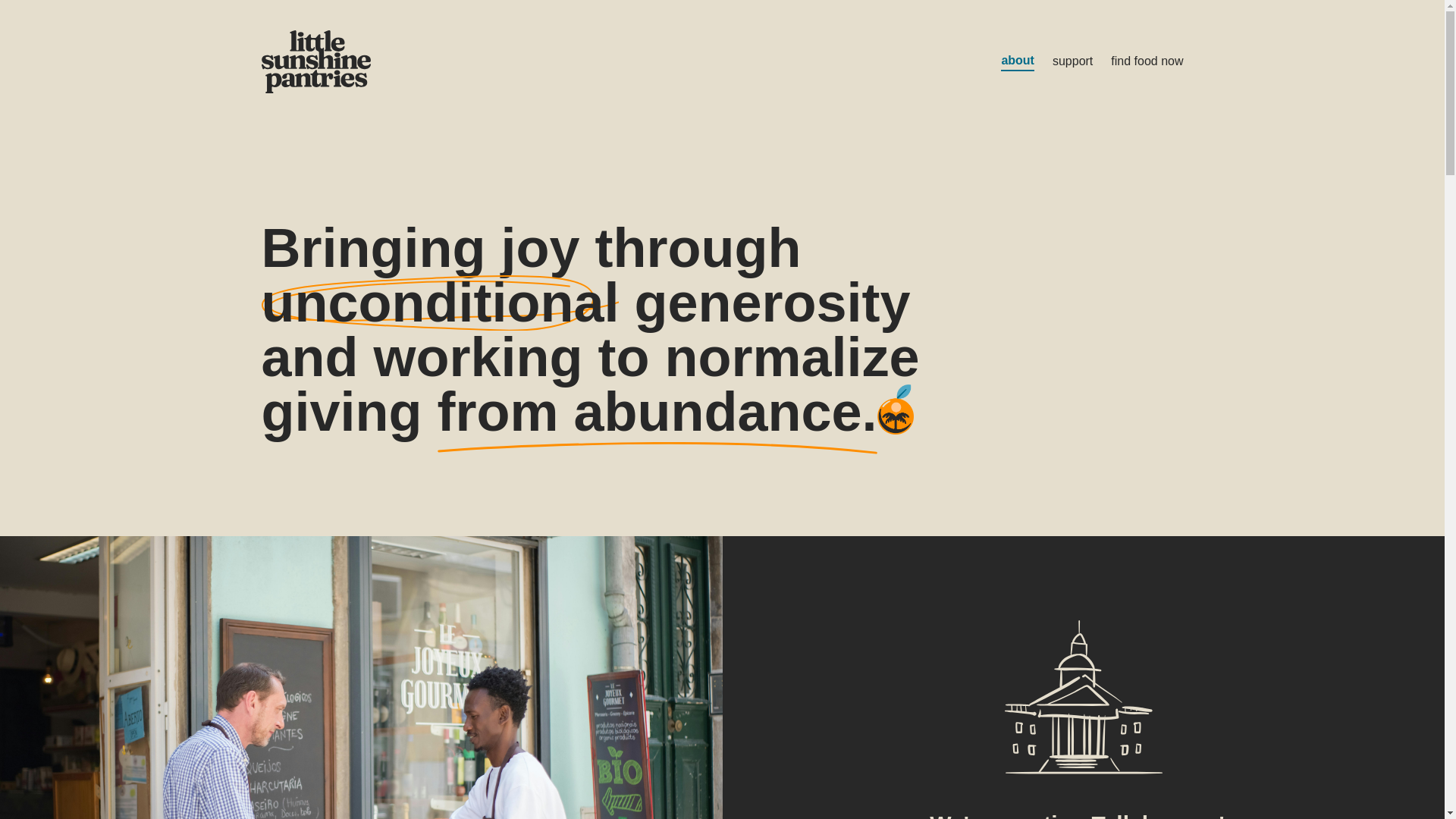 website screenshot of https://little-sunshine-pantries.pages.dev/