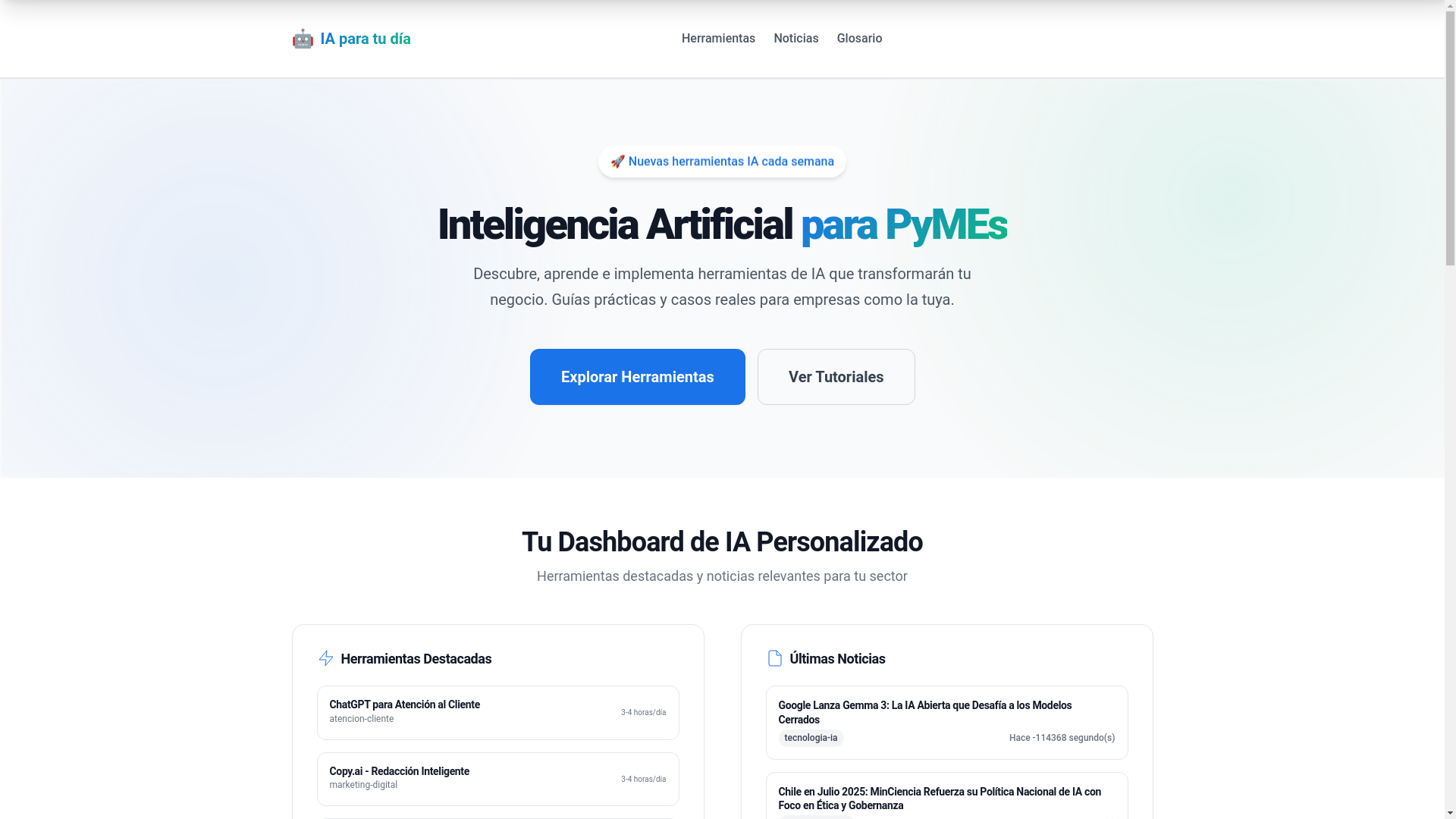website screenshot of https://iaparatudia.pages.dev/