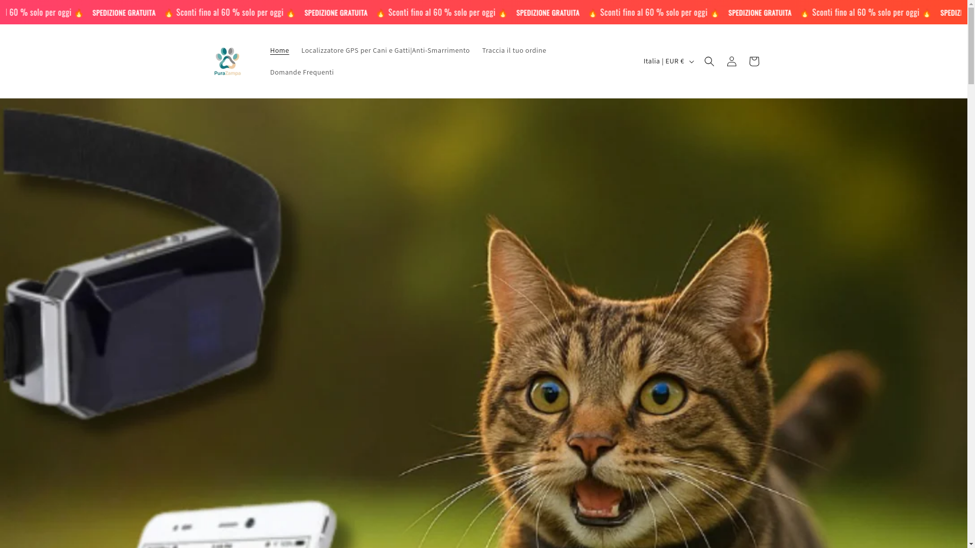 website screenshot of https://purazampa.com/