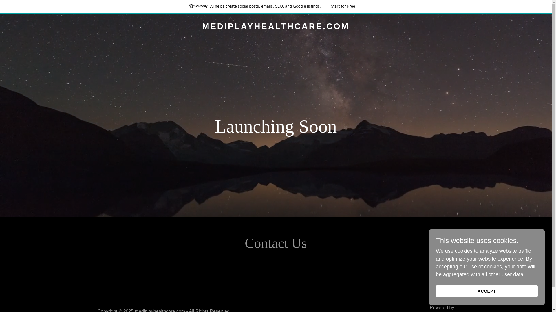 website screenshot of https://mediplayhealthcare.com/