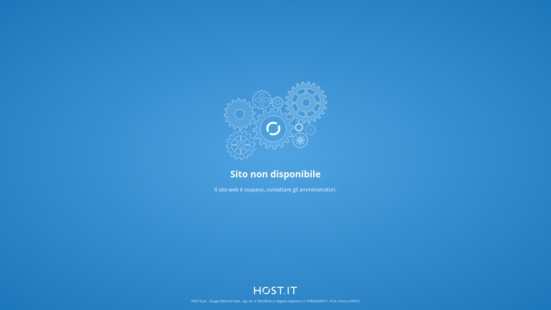 website screenshot of https://arubaid.sviluppo.host/index.html
