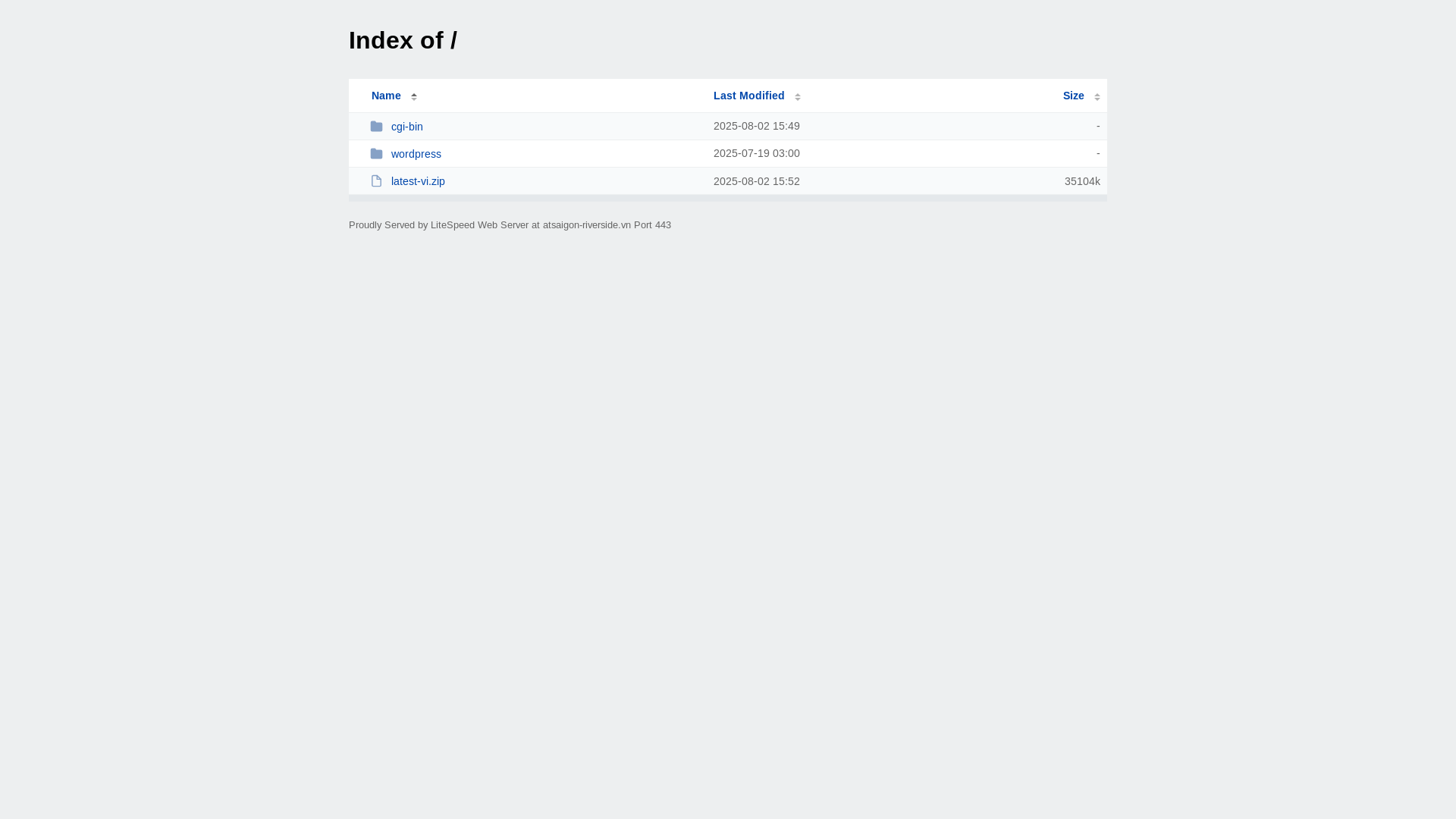 website screenshot of https://atsaigon-riverside.vn/
