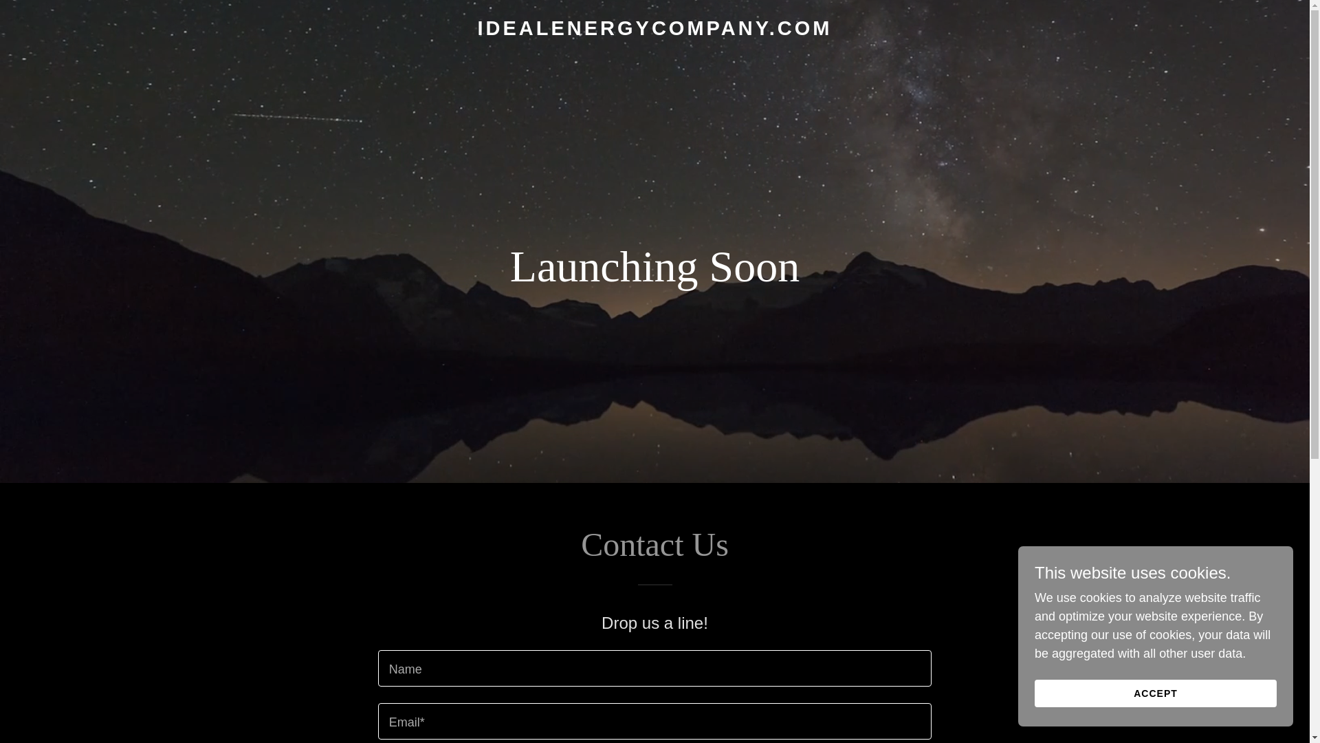 website screenshot of https://idealenergycompany.com/