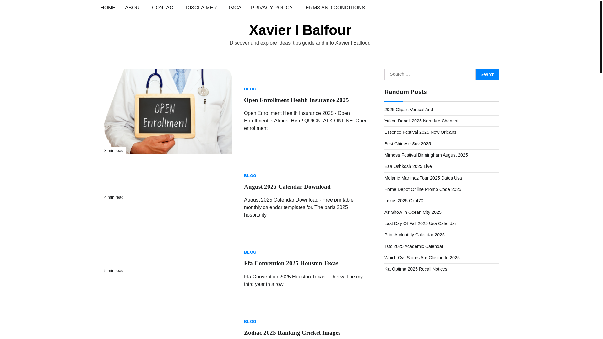 website screenshot of https://xavieribalfour.pages.dev/