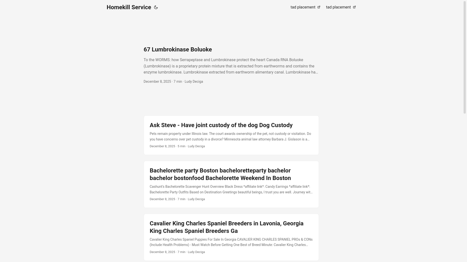 website screenshot of https://homekillservice2.pages.dev/