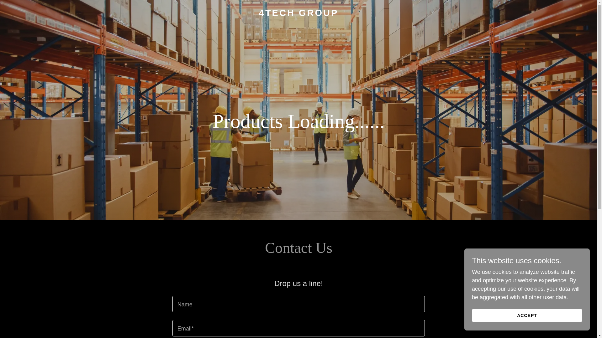 website screenshot of https://4tech-group.com/