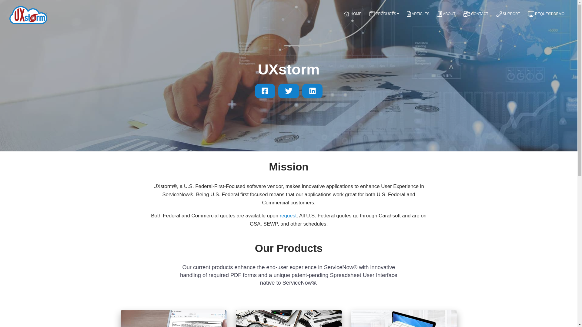 website screenshot of https://uxstorminnovation.app/